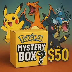 Pokemon Mystery Box 1 psa 9 slab (Guaranteed) , holo cards , and commons - Image 1