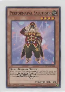 Performapal Salutiger 1st Ed. YuGiOh Mega-Tin Mega Pack #MP16-EN102 0yj1 - Image 1