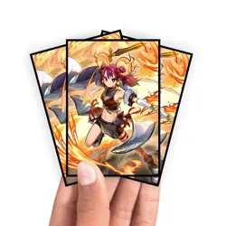Ha-Re the Sword Mikanko Card Sleeves - Yugioh | MTG | Pokemon - Image 1