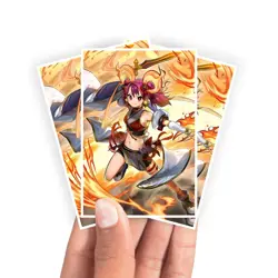Ha-Re the Sword Mikanko Card Sleeves - Yugioh | MTG | Pokemon - Image 8