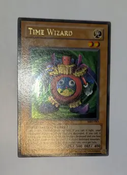 Time Wizard - MRD-065 - Ultra Rare - 1st Edition LP Yugioh - Image 4