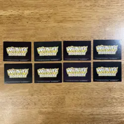 🐆 Lot of 8 Wildlife Discovery TCG Cards - Card Game CCG - Lion Bear Bat Dolphin - Image 1