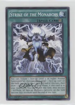 Strike of the Monarchs 1st Ed. YuGiOh The New Challangers #NECH-EN067 0yj1 - Image 1