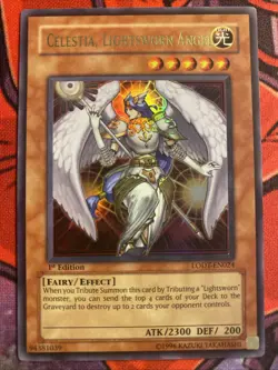 Celestia, Lightsworn Angel - LODT EN024 - Ultra Rare - 1st Edition - YuGiOh - Image 1