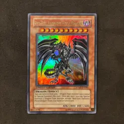 Yugioh JUMP-EN030 Red-Eyes Darkness Metal Dragon Ultra Rare Shonen Jump English - Image 1