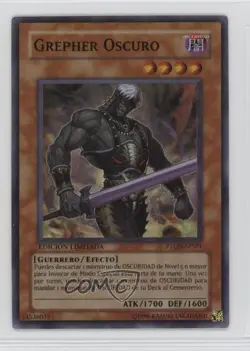 Dark Grepher Spanish YuGiOh Phantom ness Limited Edition Promo #PTDN-SPSP1 16mc - Image 1