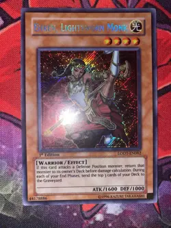 1st Edition Ehren, Lightsworn Monk LODT-EN082 Secret Rare Yugioh - Image 2