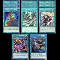 YuGiOh! COMPLETE FUR HIRE DECK W/ TRI-BRIGADE SUPPORT [58 Cards] - Image 3