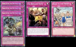 YuGiOh! COMPLETE FUR HIRE DECK W/ TRI-BRIGADE SUPPORT [58 Cards] - Image 4