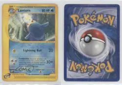 Lanturn Pokemon e-Card Series Aquapolis #20 2002 10cj - Image 3
