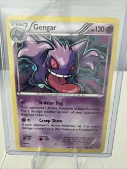 Pokemon TCG 2015 Gengar Holo Rare Card 60/162 XY Breakthrough - Image 1