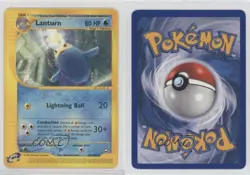Lanturn Pokemon e-Card Series Aquapolis #20 2002 16cg - Image 3