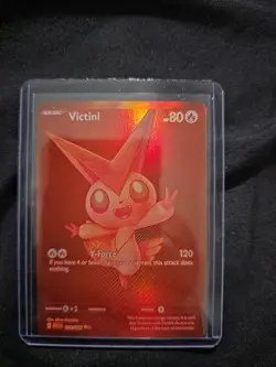 Victini BWR English 172/086 Pokemon Card Near Mint Condition - Image 1