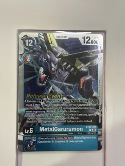 *PR BT22-026 MetalGarurumon Digimon Card Game TCG Bandai - Image 1