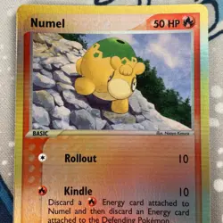 Numel 70/97 Reverse Holo EX Dragon Pokemon Card Vintage 2003 NM/LP - Image 2