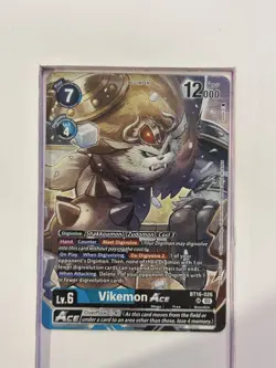 *ALT BT16-026 Vikemon Ace Digimon Card Game TCG Bandai - Image 1