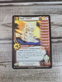 Majin Vegeta 191 Lv 3 - Score Dragonball Z Card Game 2003 LP - DBZ Unlimited - Image 2
