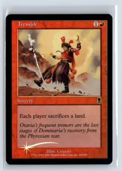 FOIL Tremble Odyssey Common - MTG Magic the Gathering Card - Image 1