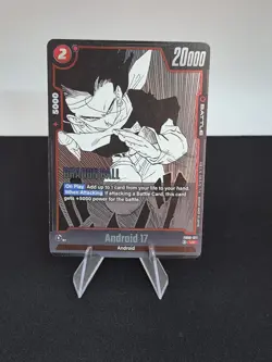 X4 Android 17 FB06-011 Dragon Ball Super Card Game Fusion World - Image 1