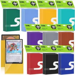 1000 PCS MTG Card Sleeves, 10 Colors Matte Card Sleeves Magic The Gathering, - Image 1