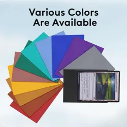 1000 PCS MTG Card Sleeves, 10 Colors Matte Card Sleeves Magic The Gathering, - Image 4