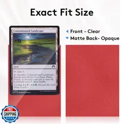1000 PCS MTG Card Sleeves, 10 Colors Matte Card Sleeves Magic The Gathering, - Image 3
