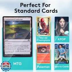1000 PCS MTG Card Sleeves, 10 Colors Matte Card Sleeves Magic The Gathering, - Image 4