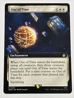 MTG Universes Beyond: Doctor Who Out of Time Extended Art 0467 NM Rare - Image 1