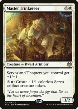 MTG Singles: Master Trinketeer - Kaladesh (KLD) - NM - Image 1