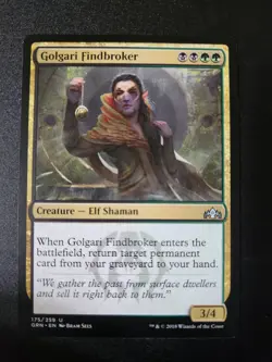 Golgari Findbroker 175/259 - 2018 MTG Magic The Gathering Guilds Of Ravnica - Image 1
