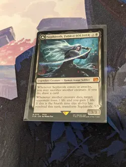 Sephiroth, Fabled SOLDIER #0115 Unplayed NM MTG Final Fantasy - Image 1