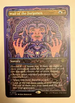 Wail of the Forgotten 0343 Showcase Lost Carverns of Ixalan LCI MTG NM - Image 1