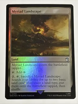 MTG Universes Beyond: Doctor Who Myriad Landscape Foil 0290 NM - Image 1