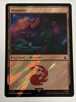 MTG Universes Beyond: Doctor Who Mountain Surge Foil 1163 NM - Image 1