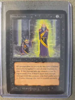 Simulacrum Alpha Edition MTG LP - Image 1