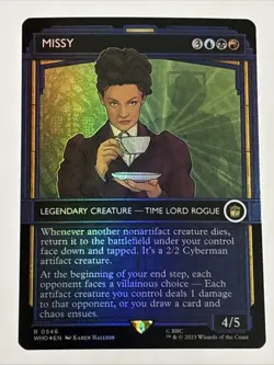 MTG Universes Beyond: Doctor Who Missy Showcase Foil 0546 NM Rare - Image 1