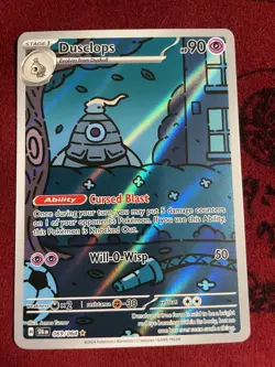 Dusclops Illustration Rare - Scarlet & Violet Shrouded Fable (69/64) - Pokemon - Image 1