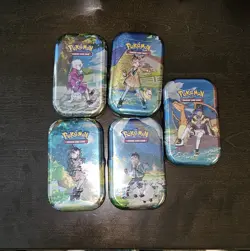 Pokemon Crown Zenith Mini Tin Full Set of 5 - Image 1