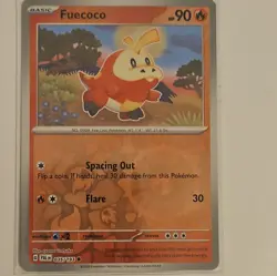 Reverse Holo Fuecoco 035/193 Common Paldea Evolved Pokemon TCG - Image 2