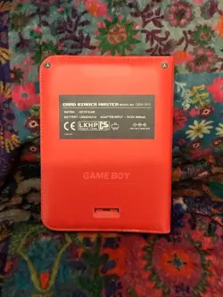 Small, Red, Gameboy, Pokemon, Charmander, 4 Pocket, 3 Ring TCG Binder - Image 2