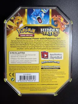 Pokemon TCG Hidden Fates Gyarados GX Tin NEW & Factory Sealed - Image 2