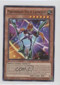 Performage Stilts Launcher 1st Ed. YuGiOh Clash of Rebellions #CORE-EN019 0yj1 - Image 1