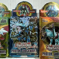 Yugioh Cards Photon Shockwave Lot Of (4) 31 Cards In Each Box Rare. 1996 - Image 4