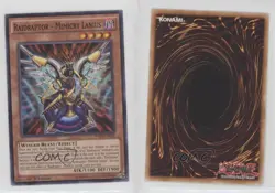 Raidraptor - Mimicry Lanius 1st Ed. YuGiOh Wing Raiders #WIRA-EN020 0yj1 - Image 3