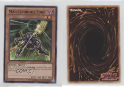 Malicevorous Fork Unlimited YuGiOh Shadow Specters #SHSP-EN004 0yj1 - Image 3