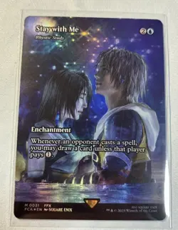 Stay with Me - Rhystic Study (Showcase) Final Fantasy: Through the Ages Foil - Image 1
