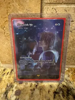 Stay with Me - Rhystic Study (Showcase) Final Fantasy: Through the Ages Foil - Image 1