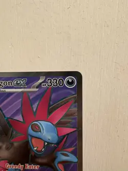 Hydreigon EX White Flare Full Art Ultra Rare 161/086 Pokemon Card - Image 4