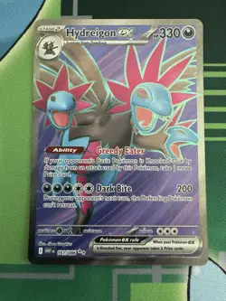 Hydreigon EX White Flare Full Art Ultra Rare 161/086 Pokemon Card - Image 1