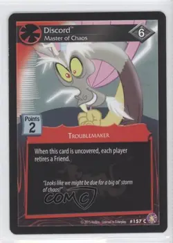 2014 My Little Pony Collectible Card Game - Absolute Discord Discord #157 1i3 - Image 1
